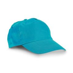 Vue Casquette enfant en polyester - Chilka de couleur bleu| Krokrodeal