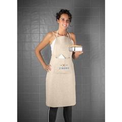 Vue générale Tablier avec coton recyclé (140 g/m²) - Zimbro | Krokrodeal