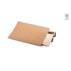 Vue Tablier 100% coton (320 g/m²) - Holm de couleur beige| Krokrodeal