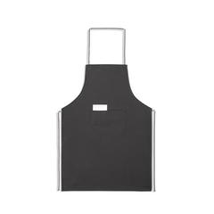 Vue Tablier en coton et polyester (150 g/m²) - Chives de couleur noir| Krokrodeal