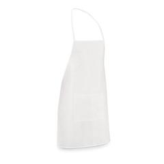 Vue Tablier non tissé (80 g/m²) - Celery de couleur blanc| Krokrodeal