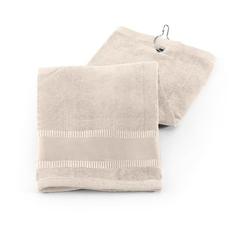 Vue Serviette multifonctionnelle en coton (430 g/m²) - Golfi de couleur beige| Krokrodeal