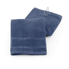 Vue Serviette multifonctionnelle en coton (430 g/m²) - Golfi de couleur bleu| Krokrodeal