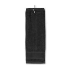 Vue Serviette multifonctionnelle en coton (430 g/m²) - Golfi de couleur noir| Krokrodeal