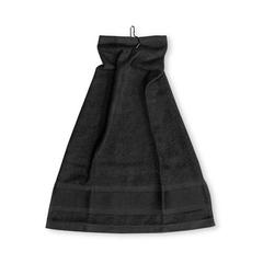 Vue Serviette multifonctionnelle en coton (430 g/m²) - Golfi de couleur noir| Krokrodeal
