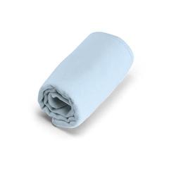 Vue Serviette de sport en microfibre avec pochette 190T (210 g/m²) - Travis de couleur bleu| Krokrodeal
