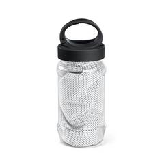 Vue Serviette de sport en polyamide et polyester avec gourde - Artx plus de couleur blanc| Krokrodeal