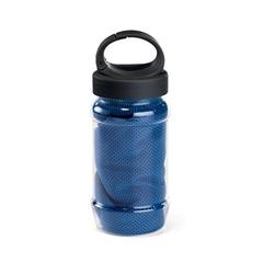 Vue Serviette de sport en polyamide et polyester avec gourde - Artx plus de couleur bleu| Krokrodeal