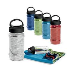 Vue générale Serviette de sport en polyamide et polyester avec gourde - Artx plus | Krokrodeal