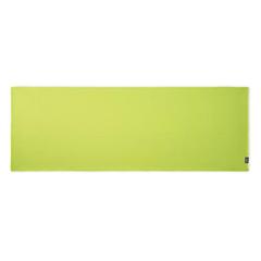 Vue Serviette de sport en rPET avec pochette en non-tissé - Bernal de couleur vert| Krokrodeal