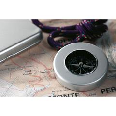 Vue Target Boussole - Target de couleur gris| Krokrodeal