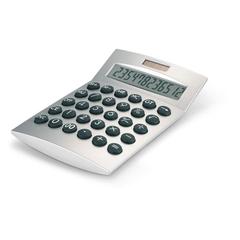 Vue Calculatrice 12 chiffres - Basics de couleur gris| Krokrodeal