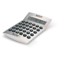 Vue Calculatrice 12 chiffres - Basics de couleur gris| Krokrodeal