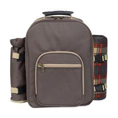 Vue Sac de pique-nique - High park de couleur marron| Krokrodeal