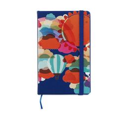 Vue Bloc-notes A5 - Arconot de couleur bleu| Krokrodeal