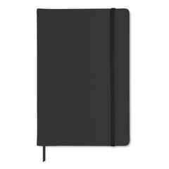 Vue Bloc-notes A5 - Arconot de couleur noir| Krokrodeal