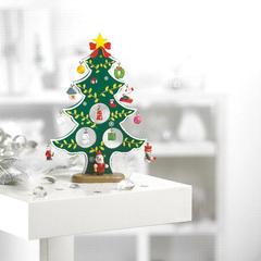 Vue Sapin de Noël de décoration - Woodtree de couleur vert| Krokrodeal