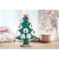 Vue Sapin de Noël de décoration - Woodtree de couleur vert| Krokrodeal