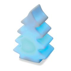 Vue Lumière changeante sapin - Lumitree de couleur blanc| Krokrodeal