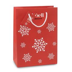 Vue Sac cadeau moyen format - Bossa medium de couleur rouge| Krokrodeal