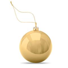 Vue Boule de noël pour sublimation - Happy ball de couleur jaune| Krokrodeal
