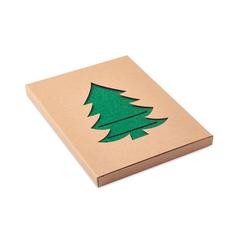 Vue 4 portes couverts feutre RPET - Treesguard de couleur vert| Krokrodeal