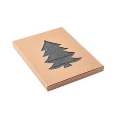 Vue 4 portes couverts feutre RPET - Treesguard de couleur gris| Krokrodeal