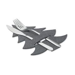Vue 4 portes couverts feutre RPET - Treesguard de couleur gris| Krokrodeal
