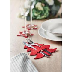 Vue 4 portes couverts feutre RPET - Treesguard de couleur rouge| Krokrodeal