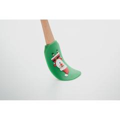 Vue Spatule de Noël en silicone - Sweet de couleur vert| Krokrodeal