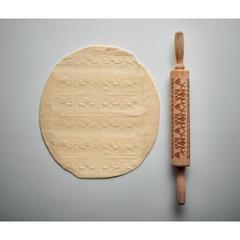 Vue Rouleau à pâtisserie de Noël en - Stampa de couleur marron| Krokrodeal