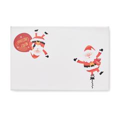 Vue Set de 2 verres de Noël - Noel de couleur blanc| Krokrodeal