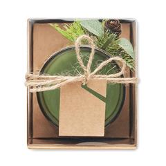 Vue Porte-bougies de Noël - Forest de couleur vert| Krokrodeal