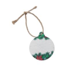 Vue Décoration en papier semences - Bauseed de couleur blanc| Krokrodeal