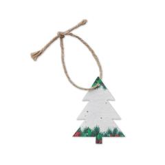 Vue Décoration en papier semences - Treeseed de couleur blanc| Krokrodeal