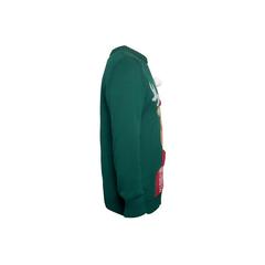 Vue Pull de Noël S/M - Shimas de couleur vert| Krokrodeal