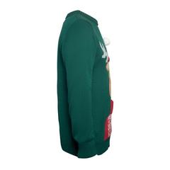Vue Pull de Noël L/XL - Shimas de couleur vert| Krokrodeal