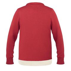Vue Pull de Noël L/XL - Shimas de couleur rouge| Krokrodeal