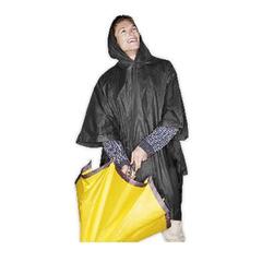 Vue Poncho - Regal de couleur noir| Krokrodeal