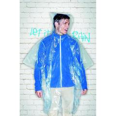 Vue Poncho de secours - Sprinkle de couleur bleu| Krokrodeal