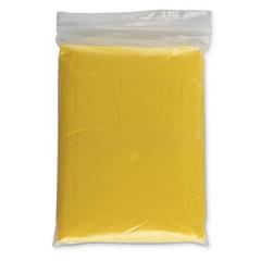 Vue Poncho de secours - Sprinkle de couleur jaune| Krokrodeal
