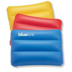 Vue Oreiller de plage - Siesta de couleur bleu| Krokrodeal