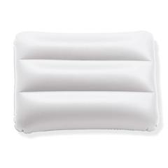 Vue Oreiller de plage - Siesta de couleur blanc| Krokrodeal