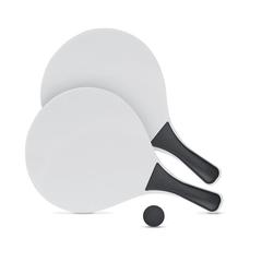 Vue Raquette plage - Match de couleur noir| Krokrodeal