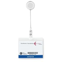 Vue Badge extensible - Lades de couleur blanc| Krokrodeal