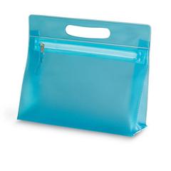 Vue Trousse transparente - Moonlight de couleur bleu| Krokrodeal
