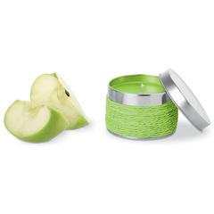 Vue Bougie parfumée - Delicious de couleur vert| Krokrodeal
