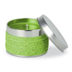 Vue Bougie parfumée - Delicious de couleur vert| Krokrodeal