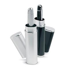 Vue Stylo bille twist métal - Oregon de couleur gris| Krokrodeal