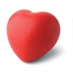 Vue Coeur anti-stress - Lovy de couleur rouge| Krokrodeal